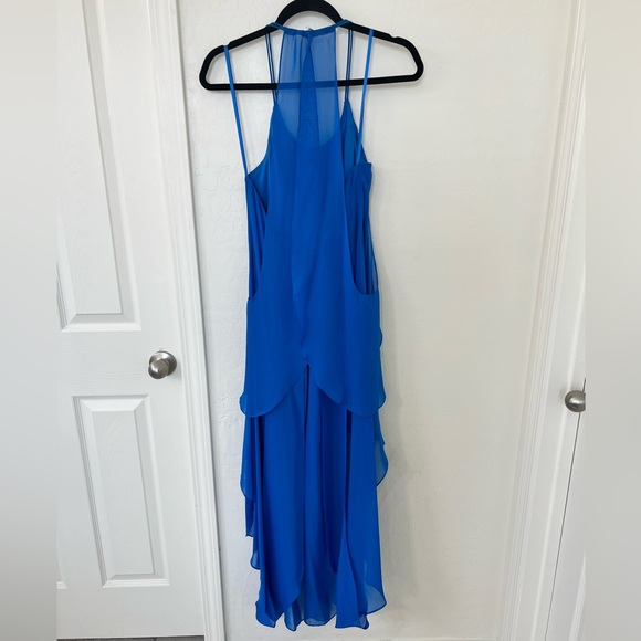 Blue Cache High-Low Dress - 4 - Picture 3 of 6